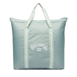 Torebka Billabong. Zielone shopper bag Billabong, bez wzorów, bez dodatków. Za 69.99 zł.