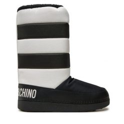 Śniegowce LOVE MOSCHINO. Czarne śniegowce damskie Love Moschino. Za 779.99 zł.