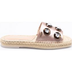 Liu Jo - Klapki. Szare klapki damskie Liu Jo, z materiału. W wyprzedaży za 449.90 zł.