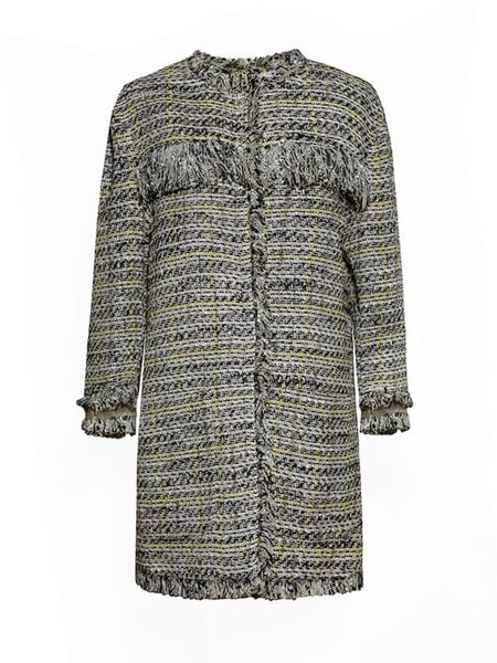 Patrizia Pepe Marynarka w kolorze beżowym ze wzorem rozmiar: 36. Brązowe marynarki i żakiety damskie Patrizia Pepe, bez wzorów. Za 183.59 zł.