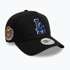 Czapka z daszkiem New Era WS Eframe Los Angeles Dodgers. Czarne czapki z daszkiem damskie New Era, bez wzorów. Za 159.99 zł.