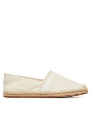Tommy Hilfiger Espadryle Fringe Canvas Closed Espadrille FW0FW08881 Beżowy. Brązowe espadryle damskie Tommy Hilfiger, bez wzorów, z materiału, bez obcasa. Za 209.99 zł.