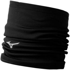 Komin Mizuno Warmalite Triwarmer. Czarne kominy damskie Mizuno, bez wzorów. Za 94.99 zł.