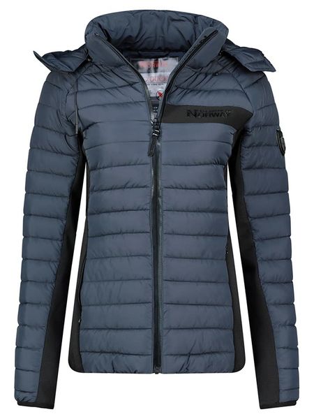 Geographical Norway Kurtka pikowana "Aretha" w kolorze granatowym rozmiar: XXL. Niebieskie kurtki damskie Geographical Norway, xxl, bez wzorów, bez kaptura. Za 257.92 zł.