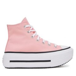 Trampki Converse. Czerwone trampki damskie Converse, bez wzorów, bez zapięcia. Za 359.99 zł.