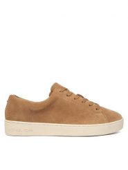 MICHAEL Michael Kors Sneakersy Keaton 43R6KTFS1S Beżowy. Brązowe obuwie sportowe damskie MICHAEL Michael Kors, ze skóry, bez zapięcia. Za 659.99 zł.