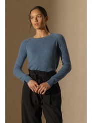 Perfect Cashmere Kaszmirowy sweter "Wilma" w kolorze niebieskim rozmiar: S. Niebieskie swetry klasyczne damskie Perfect Cashmere, s, z kaszmiru, bez kołnierzyka. Za 369.82 zł.