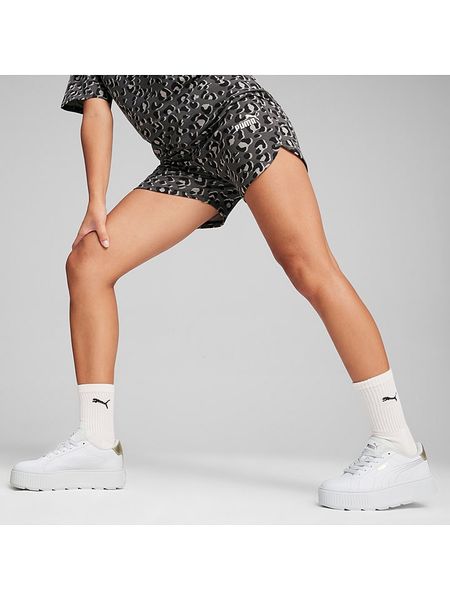 Puma Szorty dresowe "ESS+ Animal 5" w kolorze czarnym rozmiar: M. Czarne szorty damskie Puma, bez wzorów, z dresówki. Za 101.95 zł.