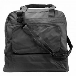 Torba sportowa Softee Equipo. Czarne torby sportowe Softee, bez wzorów, z poliesteru. Za 165.99 zł.