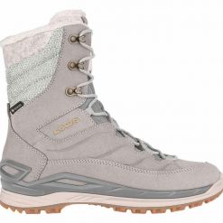 Buty trekkingowe damskie Lowa Calceta Evo Gtx. Szare obuwie trekkingowe damskie Lowa, z materiału, za kostkę, bez zapięcia. Za 841.80 zł.