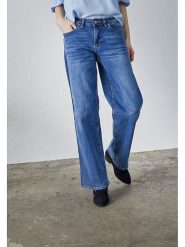 SisterS point Dżinsy - Comfort fit - w kolorze niebieskim rozmiar: M. Niebieskie jeansy damskie Sisters Point. Za 82.64 zł.