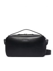 Emporio Armani Torebka EW005648 AF32959 Czarny. Czarne listonoszki damskie Emporio Armani, bez wzorów, ze skóry, bez dodatków. Za 2,104.00 zł.