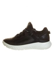 Ecco Skórzane sneakersy w kolorze czarnym rozmiar: 39. Czarne obuwie sportowe damskie ECCO, bez zapięcia. Za 491.45 zł.