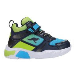 Buty juniorskie KangaROOS K-SLB Clave Mid EV. Czarne obuwie trekkingowe damskie KangaROOS, bez zapięcia. Za 169.99 zł.