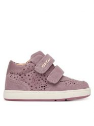 Geox Sneakersy B Biglia Girl B564CA 00722 C8006 Różowy. Czerwone buty sportowe dziewczęce Geox, ze skóry, bez zapięcia. Za 299.99 zł.