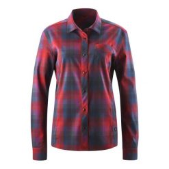 Koszula damska Gonso Macini. Czerwone koszule damskie Gonso, bez wzorów, bez kołnierzyka, bez ramiączek. Za 436.50 zł.