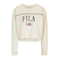 Bluza damska FILA Lewistown Crew Sweat. Białe bluzy damskie Fila, l, bez wzorów, bez kaptura. Za 199.99 zł.