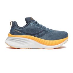Buty do biegania damskie Saucony Hurricane 22. Niebieskie obuwie sportowe damskie Saucony, bez zapięcia, do biegania. Za 639.99 zł.
