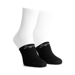 Skarpetki sportowe unisex Rogelli Signature. Białe skarpetki damskie Rogelli, bez wzorów. Za 85.00 zł.