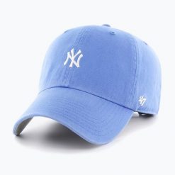 Czapka z daszkiem 47 Brand MLB New York Yankees Base Runner CLEAN UP. Czerwone czapki z daszkiem damskie 47 Brand, na wiosnę, bez wzorów. Za 89.99 zł.