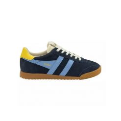 Baskets Femme Baskets Gola ELAN Bleu Bleu Gola. Niebieskie obuwie sportowe casual damskie Gola, z zamszu. Za 557.00 zł.