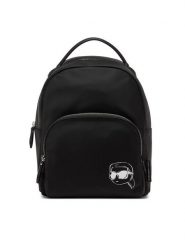 KARL LAGERFELD Plecak A2W30180 Czarny. Czarne plecaki KARL LAGERFELD, bez wzorów, z materiału. Za 489.99 zł.