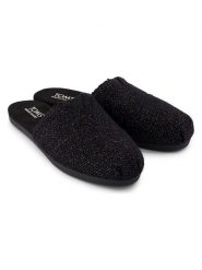 TOMS Klapki w kolorze czarnym rozmiar: 38. Czarne klapki damskie TOMS, bez wzorów, bez obcasa, bez zapięcia. Za 134.95 zł.