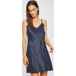 Lauren Ralph Lauren - Koszulka nocna. Szare koszule nocne i halki Lauren Ralph Lauren, z elastanu. W wyprzedaży za 259.90 zł.