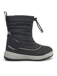 Viking Śniegowce Toasty Pull On Warm Gtx GORE-TEX 3-93010-2 Czarny. Czarne buty zimowe chłopięce Viking, z gore-texu, bez zapięcia. Za 519.99 zł.