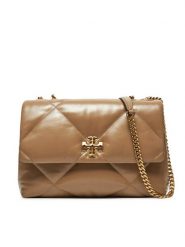 Tory Burch Torebka 154704 Brązowy. Brązowe torebki wieczorowe damskie Tory Burch, bez wzorów, ze skóry, bez dodatków. Za 3,189.00 zł.