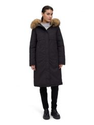 Betty Barclay Płaszcz zimowy w kolorze czarnym rozmiar: 36. Czarne płaszcze damskie Betty Barclay, na zimę, bez wzorów, z puchu, bez kaptura. Za 491.99 zł.