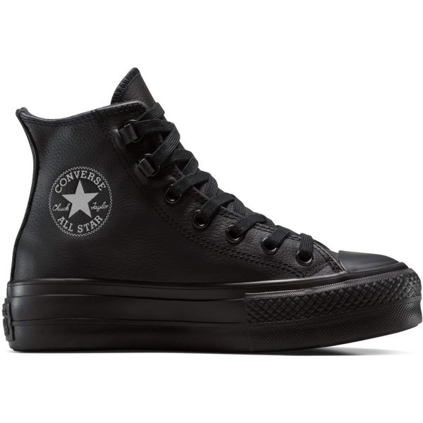 Buty sportowe Converse Chuck Taylor All Star Lift. Czarne obuwie sportowe damskie Converse, ze skóry, na fitness i siłownię. Za 690.00 zł.