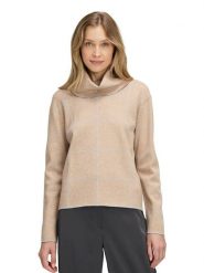 Betty Barclay Sweter w kolorze beżowym rozmiar: 38. Brązowe golfy damskie Betty Barclay, bez wzorów, bez ramiączek. Za 174.95 zł.