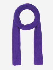 Just Cashmere Kaszmirowy szal w kolorze fioletowym - 200 x 30 cm rozmiar: onesize. Różowe szaliki damskie Just Cashmere, bez wzorów, z kaszmiru. Za 391.99 zł.