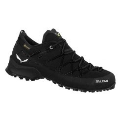 Buty Podejściowe Damskie Salewa Wildfire 2 Gtx. Czarne obuwie trekkingowe damskie Salewa, z materiału, bez zapięcia. Za 998.00 zł.