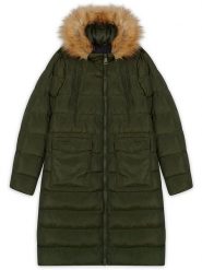 Northwood Płaszcz pikowany "Olten" w kolorze khaki rozmiar: L. Brązowe płaszcze damskie Northwood, l, bez wzorów, bez kaptura. Za 238.84 zł.