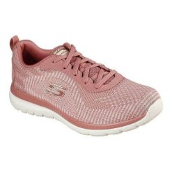 Damskie trampki na co dzień Skechers BOUTIFUL PURIST 149220 Różowy. Czerwone trampki damskie Skechers, bez wzorów, z materiału, bez zapięcia. Za 219.90 zł.