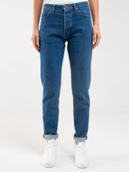 Jeansy damskie z kolekcji Authentic granatowe Authentic 500. Niebieskie jeansy damskie Big Star. W wyprzedaży za 219.99 zł.