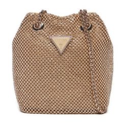 Torebka Guess. Brązowe torebki klasyczne damskie Guess, bez dodatków. Za 549.99 zł.