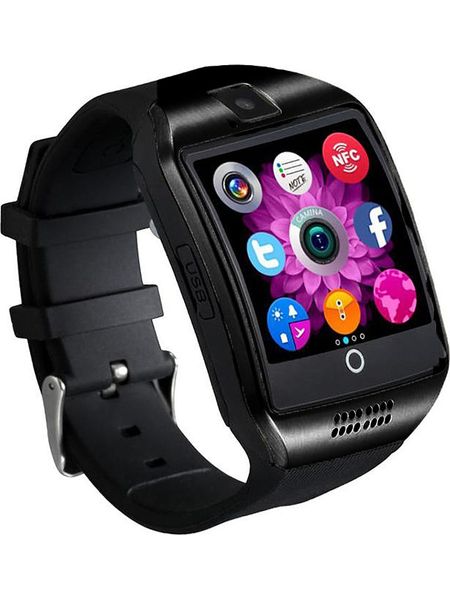 SmartCase Smartwatch w kolorze czarnym rozmiar: onesize. Czarne, cyfrowe zegarki damskie SmartCase, sztuczne. Za 52.79 zł.