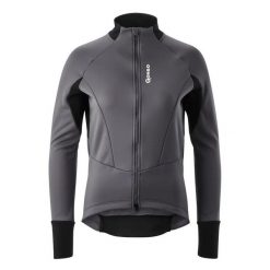 Kurtka softshell damska Gonso. Szare kurtki damskie Gonso, bez wzorów, z materiału, bez kaptura. Za 666.00 zł.