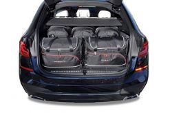 Torby Do Bagażnika Bmw 6 Gran Turismo 2017-2024 5Szt Kjust. Czarne torby podróżne KJUST, bez wzorów, z kauczuku. Za 1,604.00 zł.