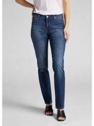 Lee Dżinsy - Comfort fit - w kolorze granatowym rozmiar: W28/L33. Niebieskie jeansy damskie Lee. Za 118.56 zł.