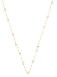 DIAMOND & CO Złoty naszyjnik "Chaine" z elementami ozdobnymi - dł. 50 cm rozmiar: onesize. Żółte naszyjniki damskie Diamond & Co, złote. Za 993.00 zł.