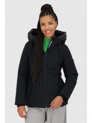 Alife and kickin Kurtka zimowa "CicelyAK" w kolorze czarnym rozmiar: XL. Czarne kurtki damskie Alife and Kickin, na zimę, xl, bez wzorów, z puchu, bez kaptura. Za 393.45 zł.