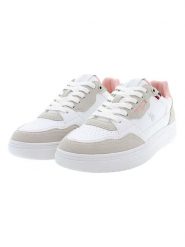 U.S. Polo Assn. Sneakersy "Kosmo" w kolorze biało-beżowym rozmiar: 37. Białe obuwie sportowe damskie U.S. Polo Assn., bez zapięcia. Za 197.63 zł.