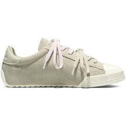 Buty sportowe Converse Chuck Taylor Lo. Szare obuwie sportowe casual damskie Converse, z zamszu, bez zapięcia. Za 590.00 zł.