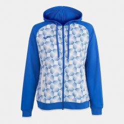 Bluza do piłki nożnej damska Joma Supernova III rozpinana. Białe bluzy damskie Joma, s, bez wzorów, bez kaptura. Za 166.00 zł.