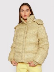 ROTATE Kurtka zimowa Tina RT785 Beżowy Oversize. Brązowe kurtki damskie ROTATE, na zimę, m, bez wzorów, z syntetyku, bez kaptura. Za 1,149.00 zł.