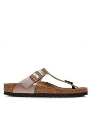 Birkenstock Japonki Gizeh 1023925 Różowy. Czerwone klapki damskie Birkenstock, bez wzorów, ze skóry, bez obcasa, bez zapięcia. Za 399.00 zł.